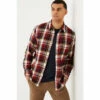 Fat Face FatFace Red Oxshott Check Shirt -FatFaceshop unnamed file 2191