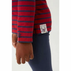 Fat Face Red Breton Stripe T-Shirt -FatFaceshop unnamed file 220