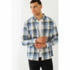 Fat Face FatFace Blue Oxshott Check Shirt