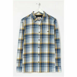 Fat Face FatFace Blue Oxshott Check Shirt -FatFaceshop unnamed file 2209