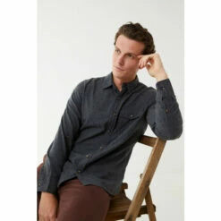 Fat Face FatFace Grey Geo Print Shirt