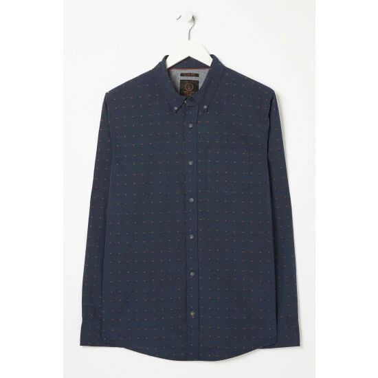 unnamed-file-2230.jpg Fat Face FatFace Blue Copper & Black Slim Dobby Shirt -FatFaceshop unnamed file 2230
