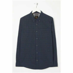 Fat Face FatFace Blue Copper & Black Slim Dobby Shirt 6 Fat Face FatFace Blue Copper & Black Slim Dobby Shirt -FatFaceshop unnamed file 2231