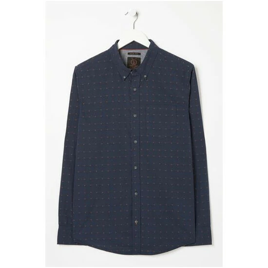 unnamed-file-2231.jpg Fat Face FatFace Blue Copper & Black Slim Dobby Shirt -FatFaceshop unnamed file 2231