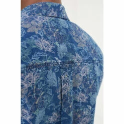 Fat Face FatFace Linear Floral Print Blue Shirt 4 Fat Face FatFace Linear Floral Print Blue Shirt -FatFaceshop unnamed file 2258
