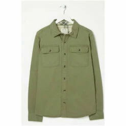 Fat Face FatFace Green Walcot Overshirt -FatFaceshop unnamed file 2276
