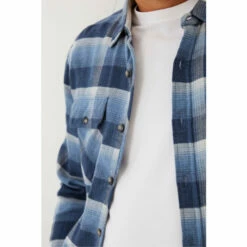 Fat Face FatFace Blue Ombre Check Shirt -FatFaceshop unnamed file 2279