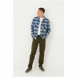 Fat Face FatFace Blue Ombre Check Shirt -FatFaceshop unnamed file 2280