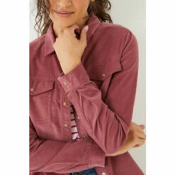 Fat Face FatFace Pink Durham Cord Shirt -FatFaceshop unnamed file 2317