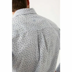 Fat Face FatFace Blue Leaf Print Shirt -FatFaceshop unnamed file 2326