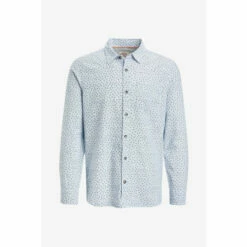 Fat Face FatFace Blue Leaf Print Shirt -FatFaceshop unnamed file 2327