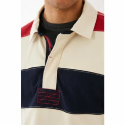 Fat Face FatFace Natural Cut And Sew Rugby Top -FatFaceshop unnamed file 235