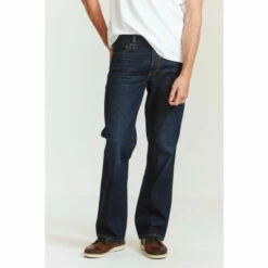 Fat Face FatFace Blue Denim Boot Cut Dark Vintage Wash Jeans