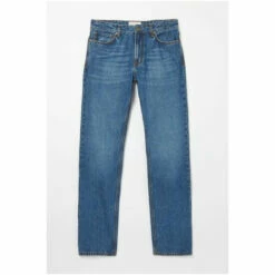 Fat Face FatFace Blue Straight Stone Wash Jeans -FatFaceshop unnamed file 2370