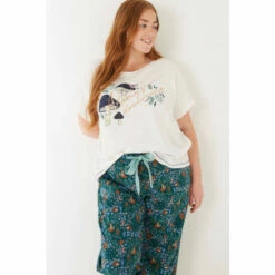 Fat Face FatFace Natural Always Dreaming Pyjama T-Shirt