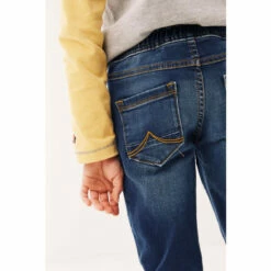 Fat Face FatFace Boys Blue Pull On Mid Wash Jeans -FatFaceshop unnamed file 2410