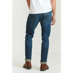 Fat Face FatFace Blue Slim Mid Wash Jeans -FatFaceshop unnamed file 2441