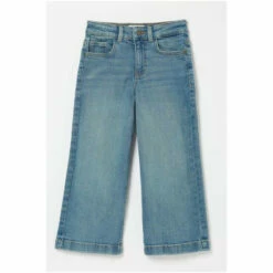 Fat Face FatFace Blue Wide Leg Jeans -FatFaceshop unnamed file 2464