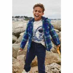 Fat Face FatFace Natural Shark Raglan T-Shirt -FatFaceshop unnamed file 247