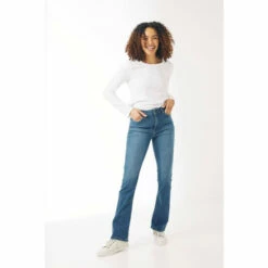 Fat Face FatFace Brooke Blue Bootcut Jeans