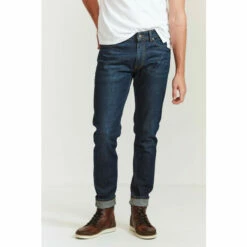 Fat Face FatFace Blue Lean Dark Vintage Wash Jeans -FatFaceshop unnamed file 2502