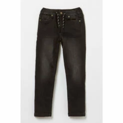 Fat Face FatFace Boys Black Pull On Jeans -FatFaceshop unnamed file 2541