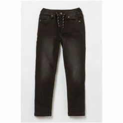 Fat Face FatFace Boys Black Pull On Jeans -FatFaceshop unnamed file 2542
