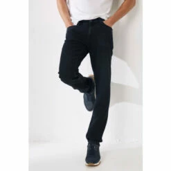 Fat Face FatFace Black Slim Washed Jeans