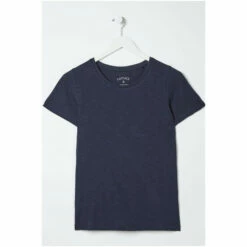 Fat Face FatFace Womens Blue Keira Organic Cotton T-Shirt -FatFaceshop unnamed file 257