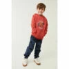 Fat Face FatFace Red Bearings Popover Hoodie -FatFaceshop unnamed file 2625