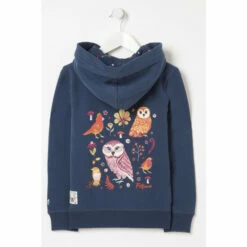 Fat Face FatFace Blue Owl Info Zip Hoodie 6 Fat Face FatFace Blue Owl Info Zip Hoodie -FatFaceshop unnamed file 2639
