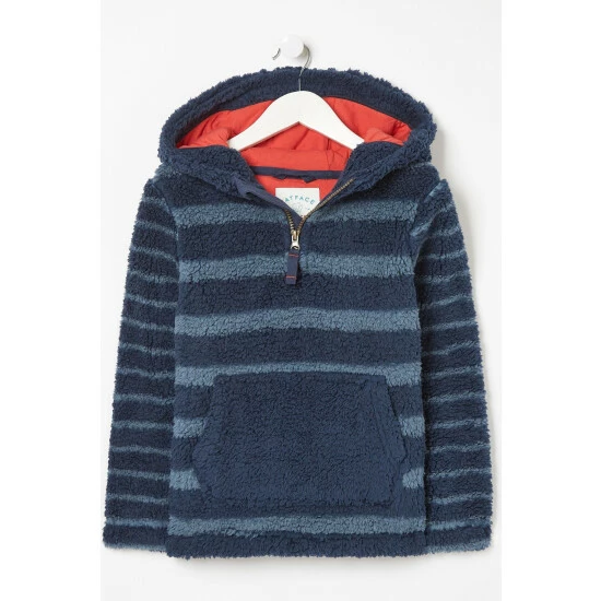 unnamed-file-2641.jpg Fat Face FatFace Blue Stripe Fleece Popover Hoodie -FatFaceshop unnamed file 2641