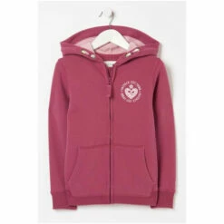 Fat Face FatFace Red Be True To You Zip Hoodie 6 Fat Face FatFace Red Be True To You Zip Hoodie -FatFaceshop unnamed file 2647