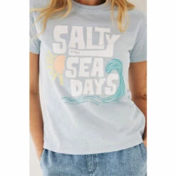 Fat Face FatFace Blue Salty Sea Days T-Shirt -FatFaceshop unnamed file 265