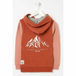 Fat Face FatFace Orange Mountain Colourblock Hoodie 6 Fat Face FatFace Orange Mountain Colourblock Hoodie -FatFaceshop unnamed file 2689