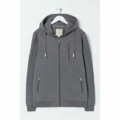 Fat Face FatFace Grey Brooke Zip Hoodie -FatFaceshop unnamed file 2695