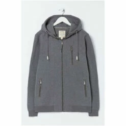 Fat Face FatFace Grey Brooke Zip Hoodie -FatFaceshop unnamed file 2696