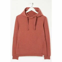 Fat Face Brown Isabelle Overhead Hoodie -FatFaceshop unnamed file 2700
