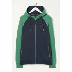 Fat Face FatFace Blue Brooke Raglan Zip Hoodie