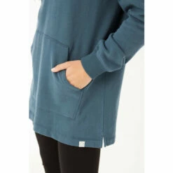 Fat Face FatFace Green Isabelle Longline Hoodie 5 Fat Face FatFace Green Isabelle Longline Hoodie -FatFaceshop unnamed file 2722