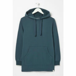 Fat Face FatFace Green Isabelle Longline Hoodie 6 Fat Face FatFace Green Isabelle Longline Hoodie -FatFaceshop unnamed file 2723