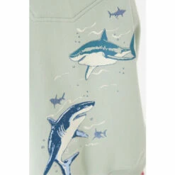 Fat Face FatFace Green Shark Zip Through Hoodie -FatFaceshop unnamed file 2731