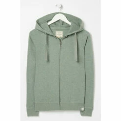Fat Face FatFace Green Ava Zip Hoodie -FatFaceshop unnamed file 2737