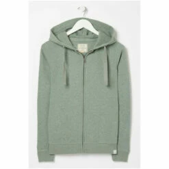 Fat Face FatFace Green Ava Zip Hoodie -FatFaceshop unnamed file 2738