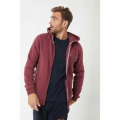 Fat Face Pink Brooke Zip Hoodie