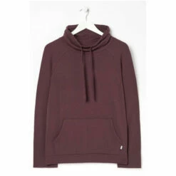 Fat Face FatFace Purple Woolacombe Cowl Neck Top 6 Fat Face FatFace Purple Woolacombe Cowl Neck Top -FatFaceshop unnamed file 2784
