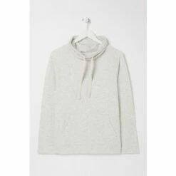 Fat Face FatFace Grey Woolacombe Cowl Neck Top 5 Fat Face FatFace Grey Woolacombe Cowl Neck Top -FatFaceshop unnamed file 2799