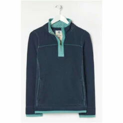 Fat Face FatFace Blue Airlie Sweat Top -FatFaceshop unnamed file 2833