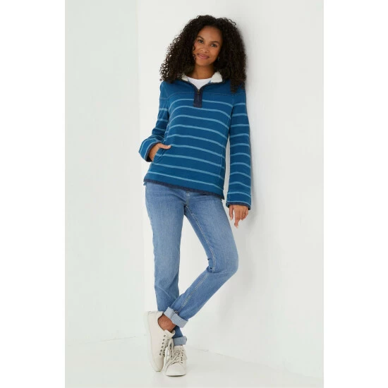 unnamed-file-2844.jpg Fat Face FatFace Teal Blue Airlie Borg Stripe Sweatshirt -FatFaceshop unnamed file 2844