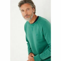 Fat Face Green Bay Crew Sweatshirt -FatFaceshop unnamed file 2853